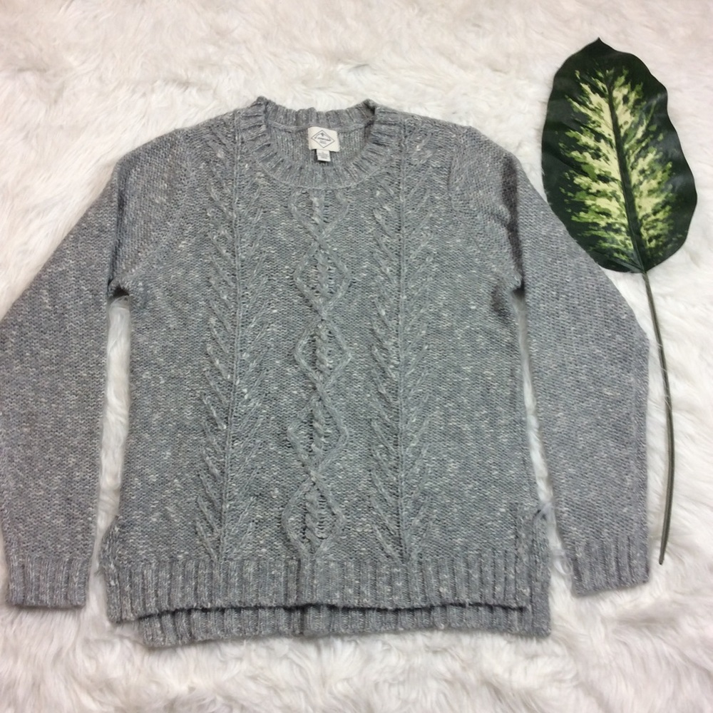 St. John’s Bay grey sweater size L
